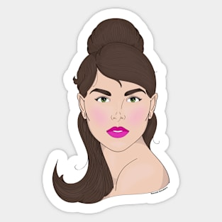 Beauty Queen Sticker